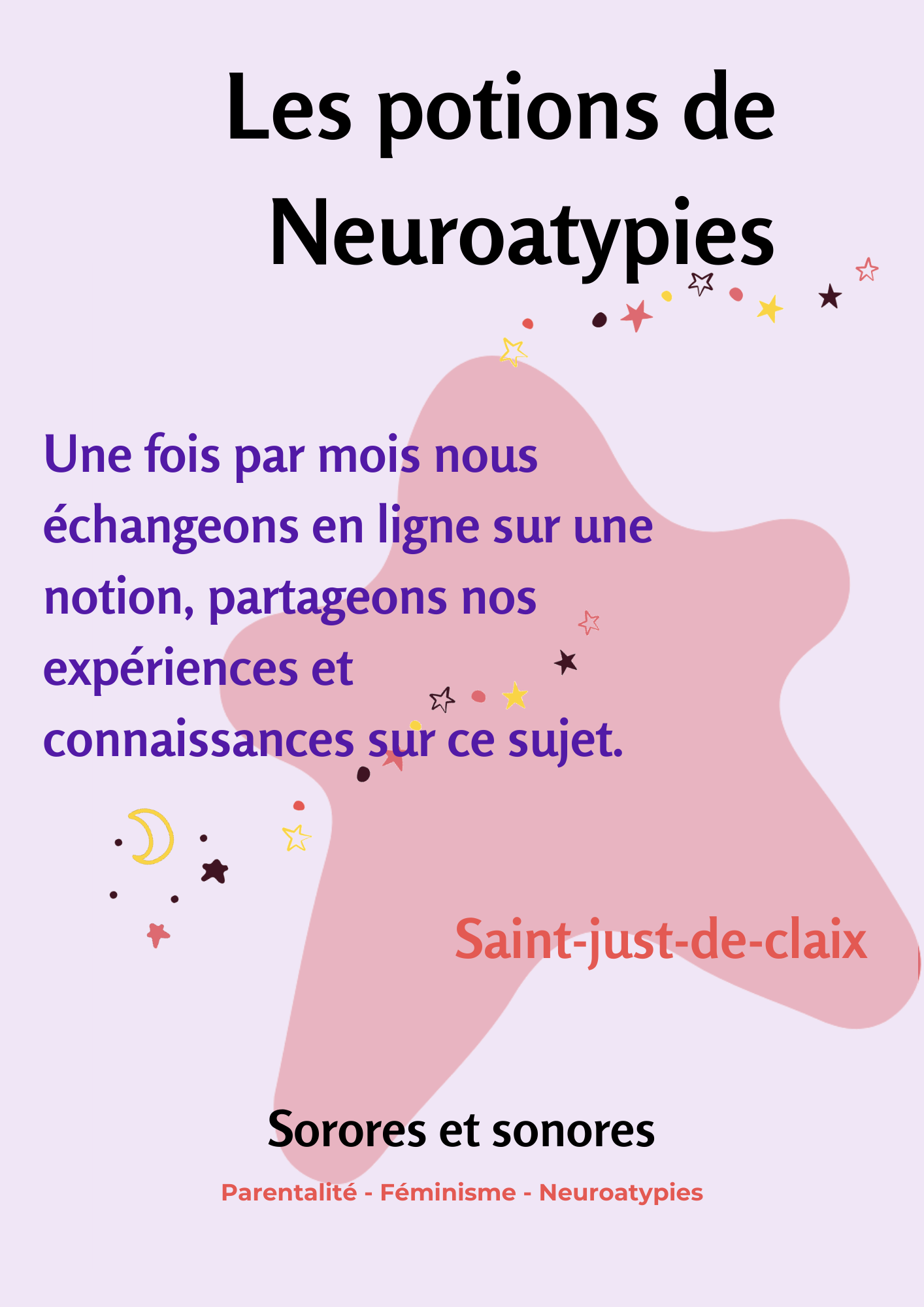 Affiche Les potions de Neuroatypies